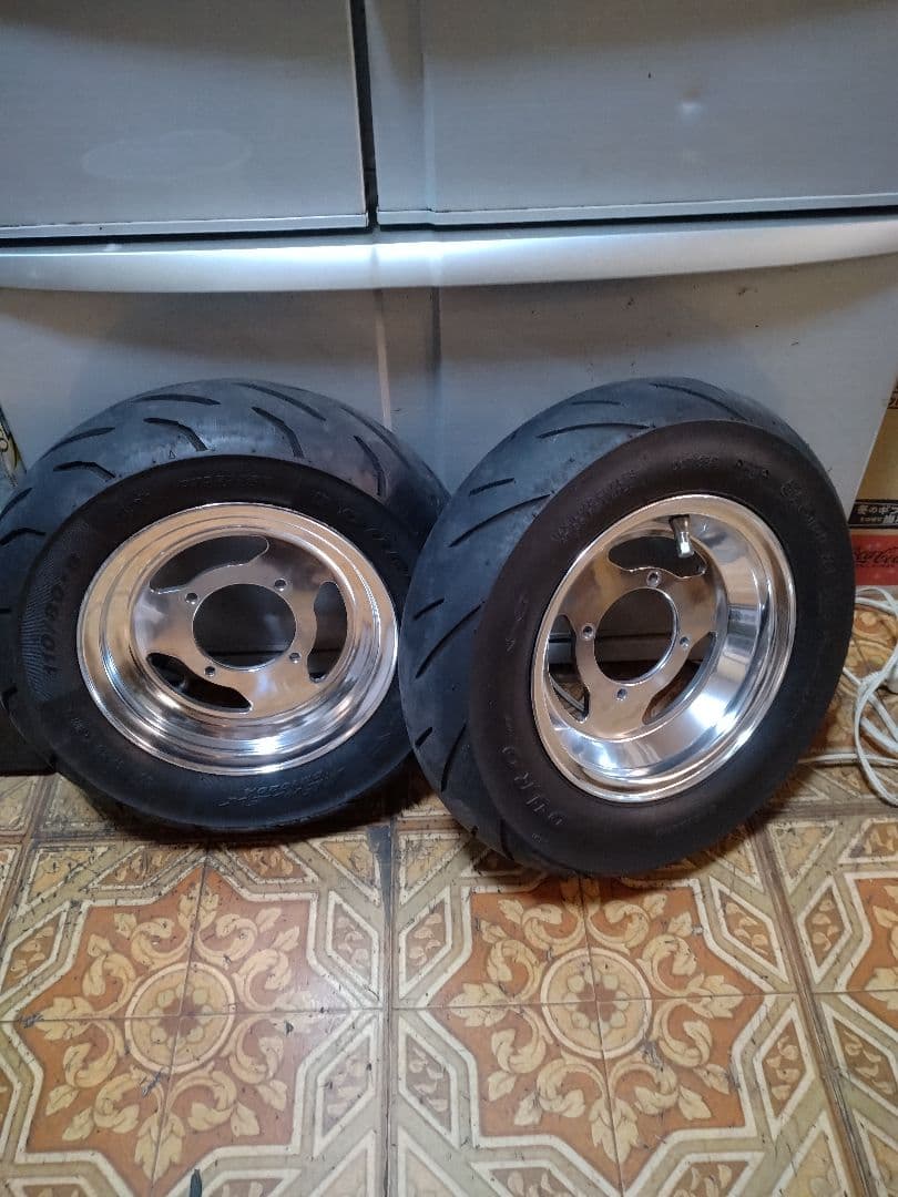 モンキーAB27・８インチ，アルミキャストホイール、（デイトナ）タイヤ、キタコ