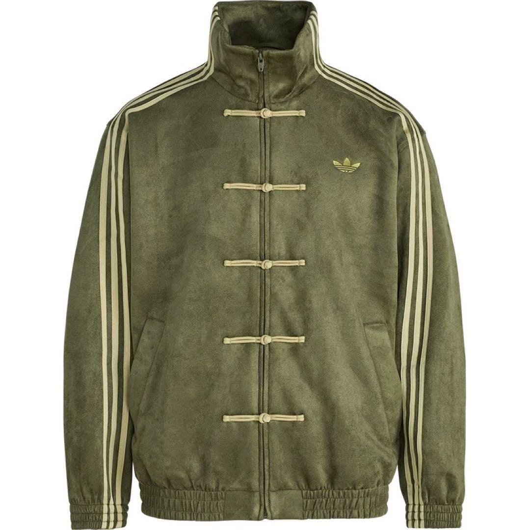 アディダス 中国限定 蛇年トラックジャケット緑　Lサイズ”