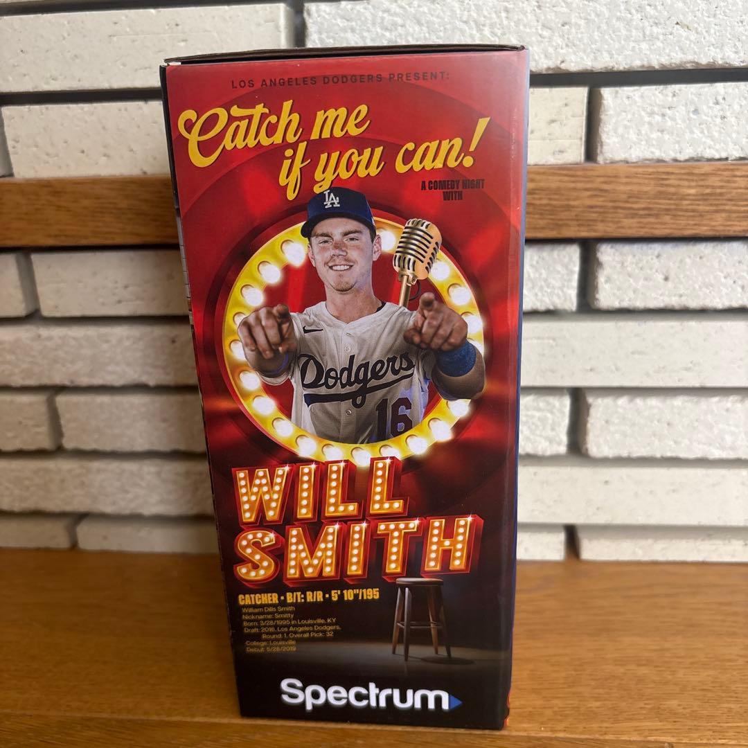 LA Dodgers ロサンゼルス ドジャース ウィル・スミス ボブルヘッド