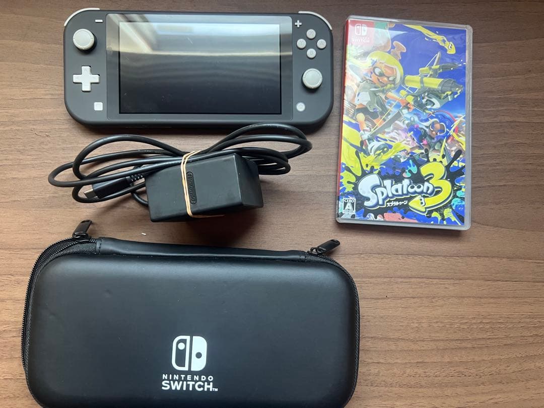 Nintendo Switch Lite グレー Splatoon 3 充電器