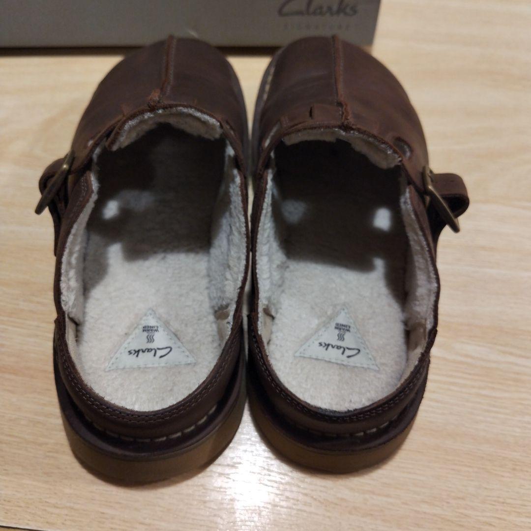 Solsbury Mule /（ブラウンラインドレザー）uk8,5