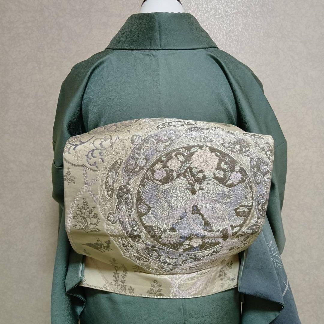 Y*o様 未使用近い　美品　袷　正絹　友禅　訪問着　フルセット　身丈164 裄6