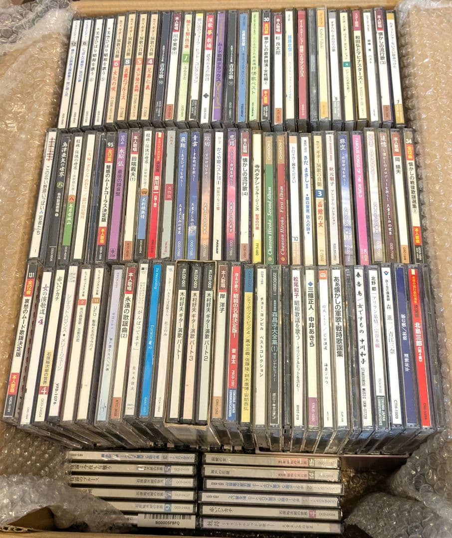 専用 演歌 歌謡曲 歌手 オムニバス CD まとめ売り 処分 大量 約180枚