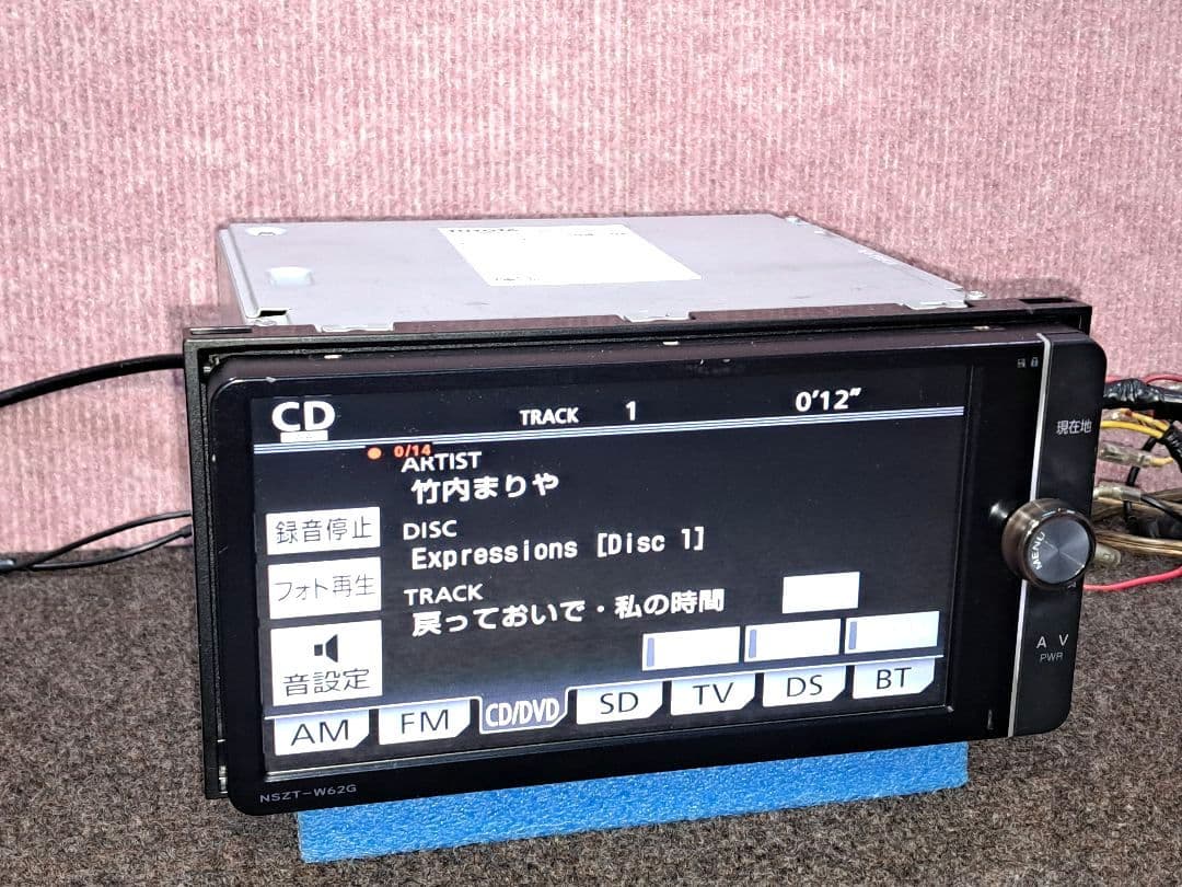 タッチ新品★トヨタ純正 NSZT-W62G BT対応・DVD・地デジ★動作良好