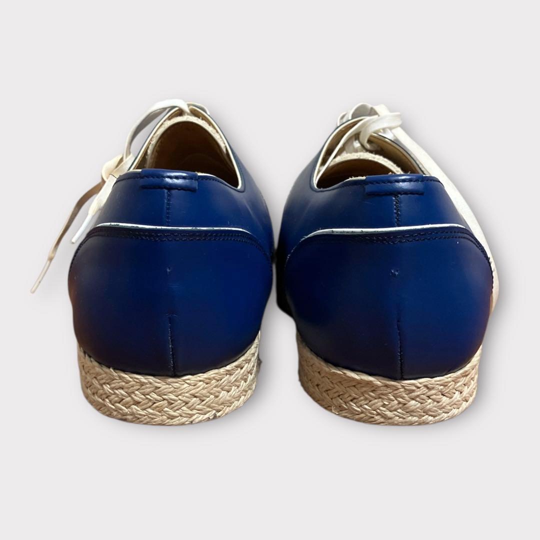 エイチ.カツカワ ドレスシューズ レザー スエード コンビ ビブラムソール