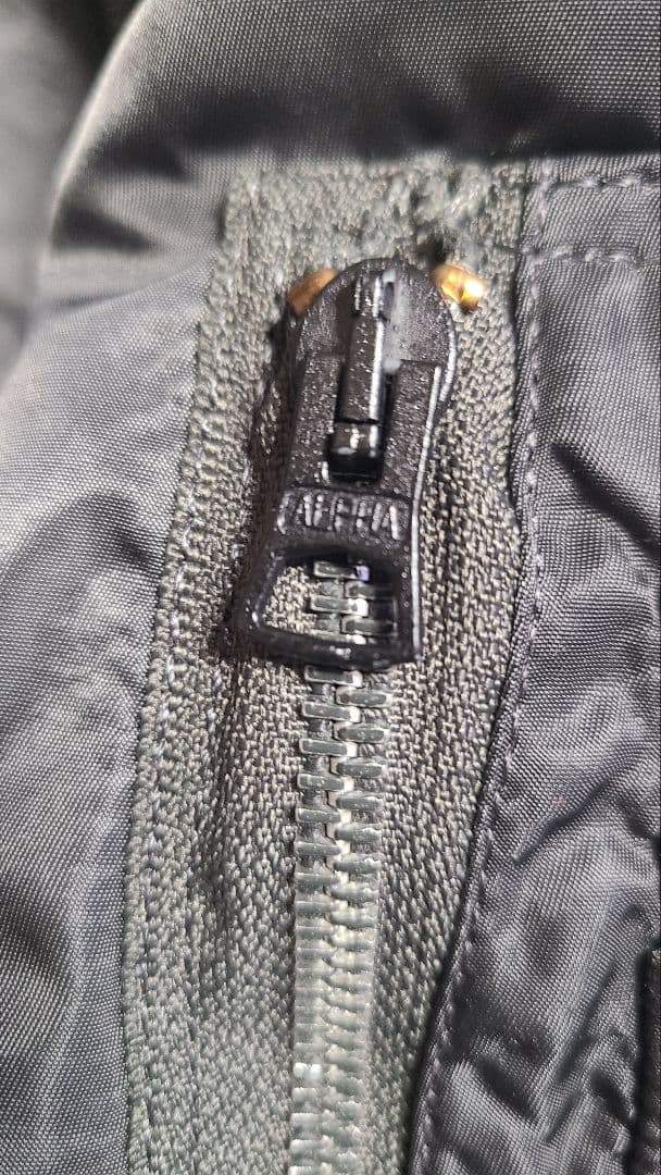 ALPHA INDUSTRIES MA-1 USA製 グランドクルー L