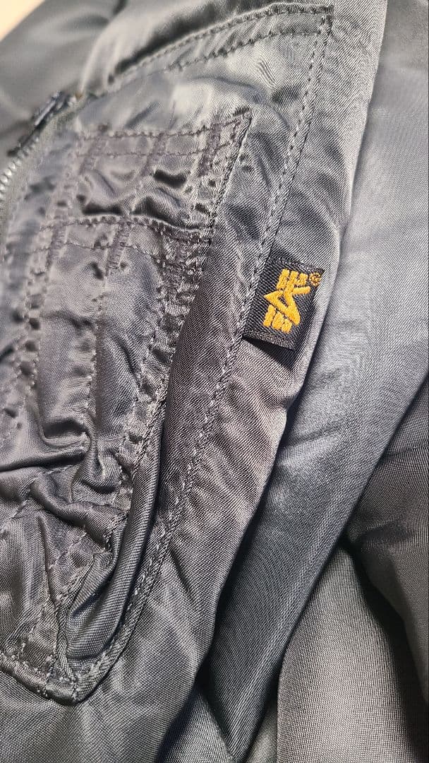 ALPHA INDUSTRIES MA-1 USA製 グランドクルー L