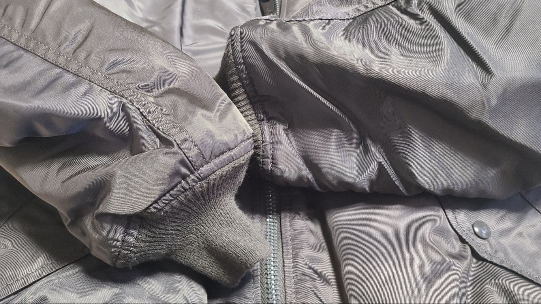 ALPHA INDUSTRIES MA-1 USA製 グランドクルー L