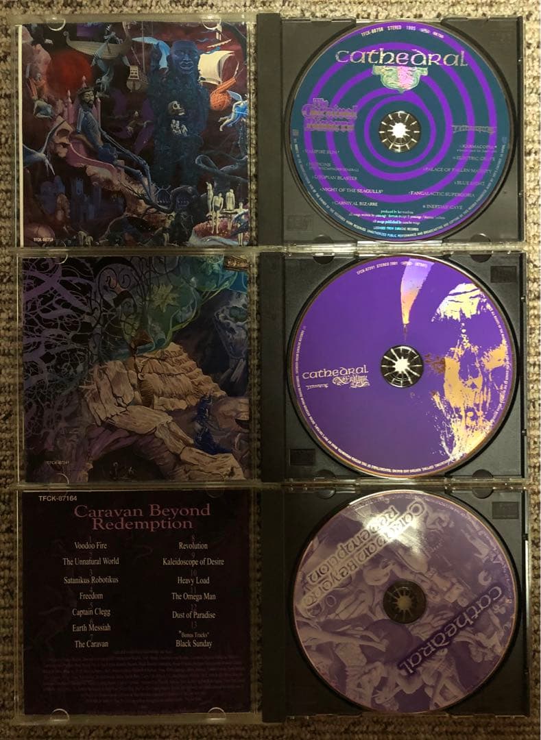 Cathedral カテドラル　アルバム6枚セット