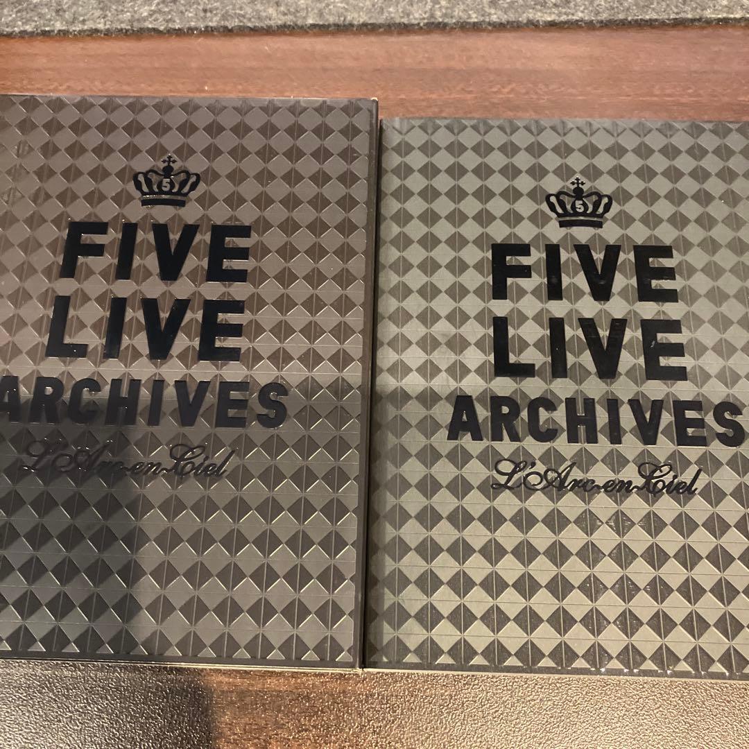 L'Arc～en～Ciel/FIVE LIVE ARCHIVES〈完全生産限定a