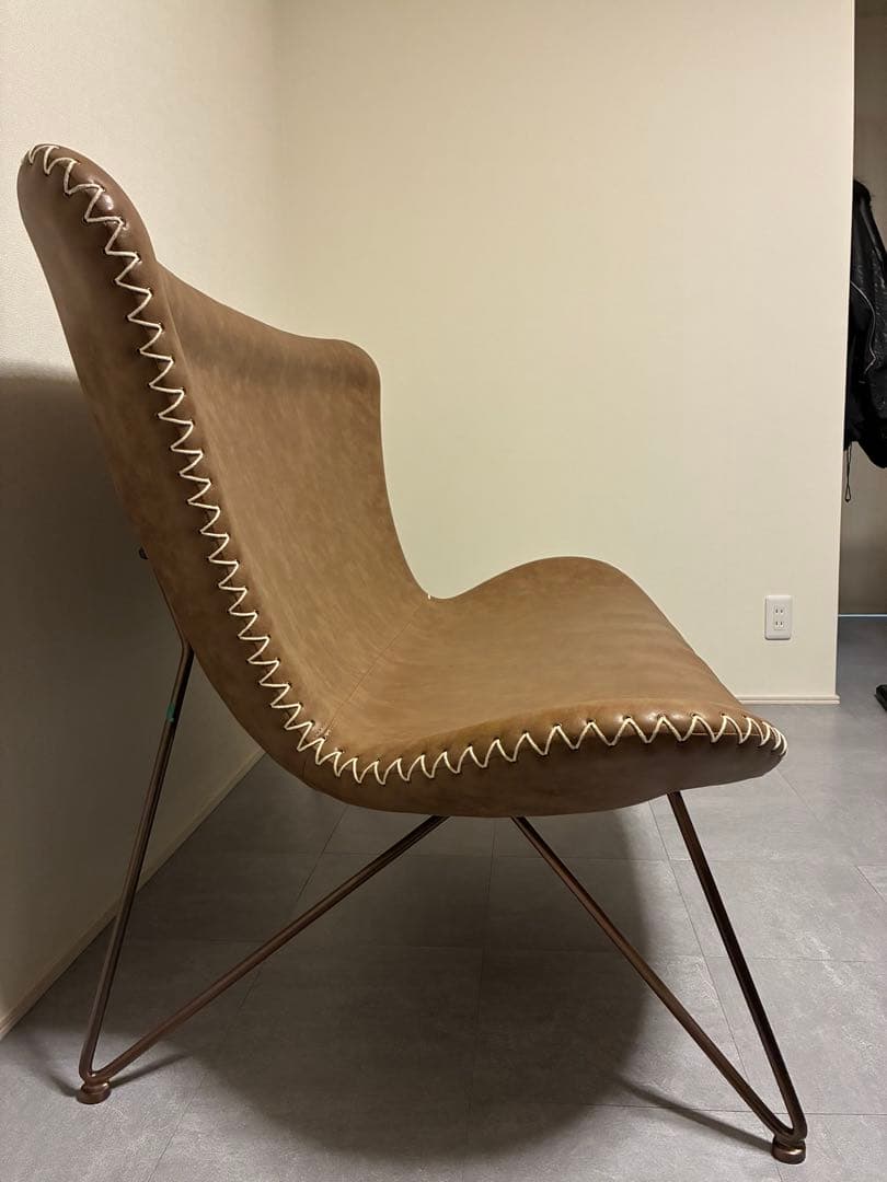 KARE バタフライソファ 2人掛け レザー 廃番　カフェ風