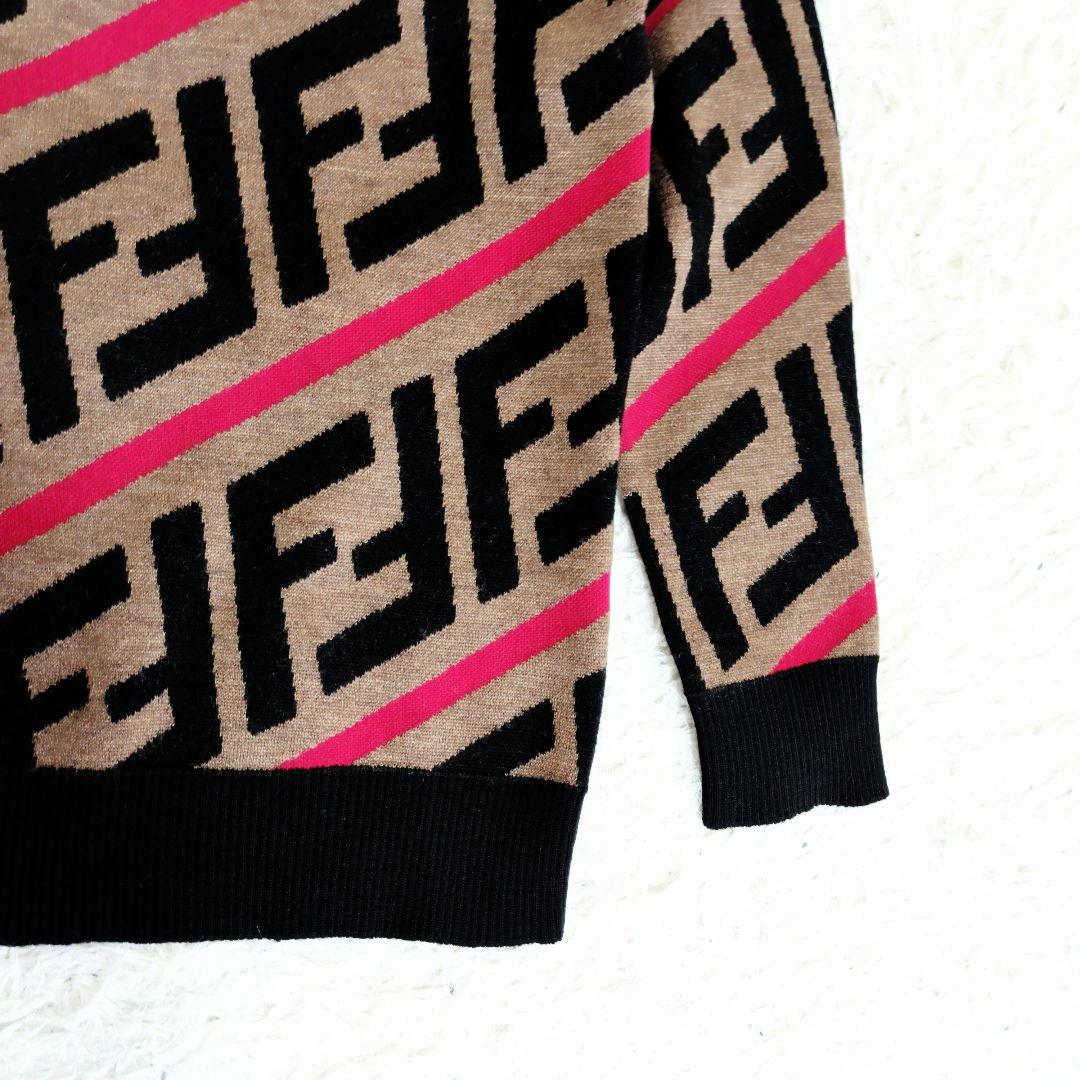 FENDI フェンディ キッズ レディース ロゴ ニット セーター