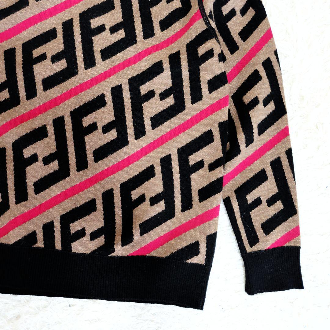 FENDI フェンディ キッズ レディース ロゴ ニット セーター