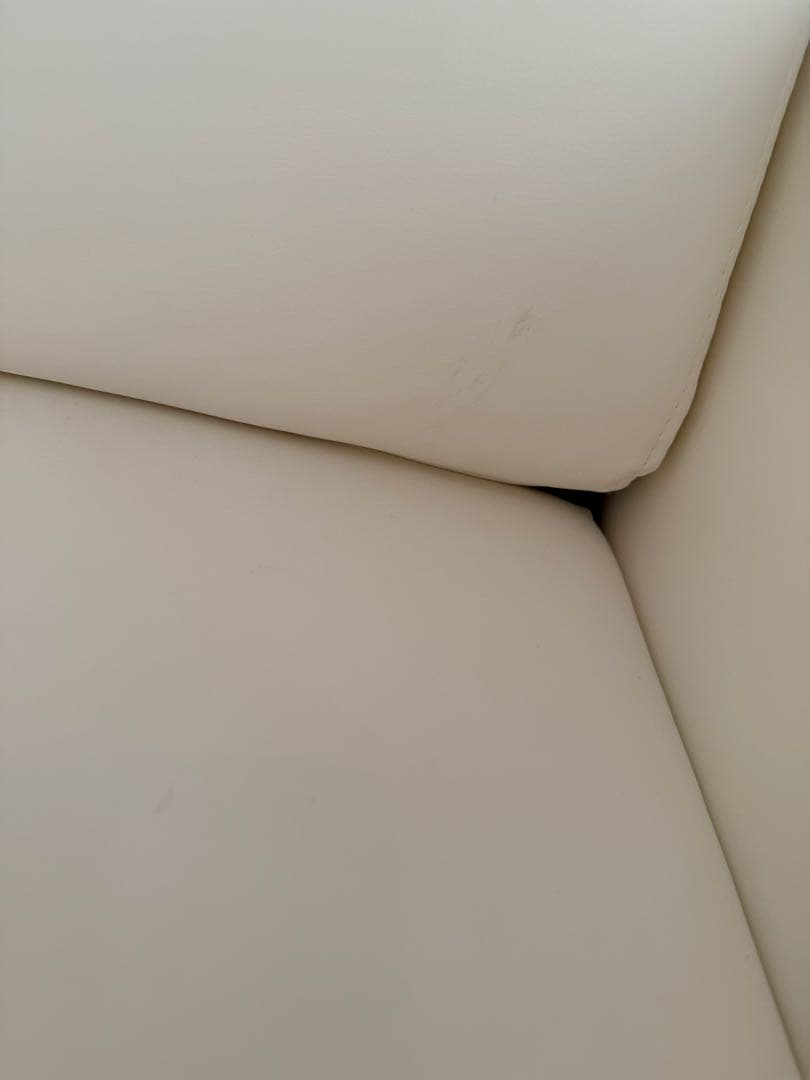 [WORLD LASH] コンパクトリクライニングチェア ホワイト