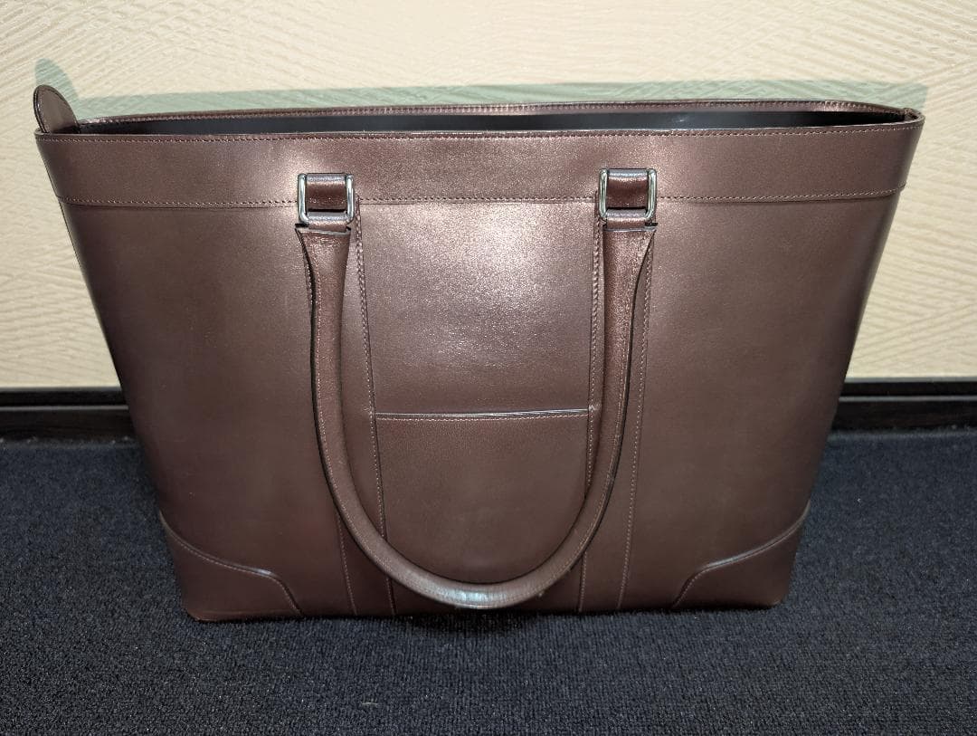 Flathority フラソリティ　アントニオトート　ブラウン レザー　トート