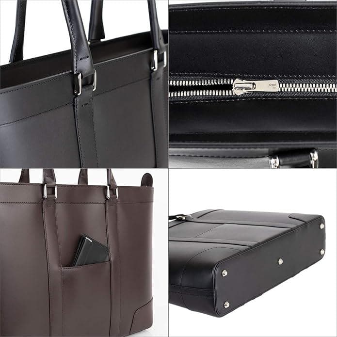 Flathority フラソリティ　アントニオトート　ブラウン レザー　トート