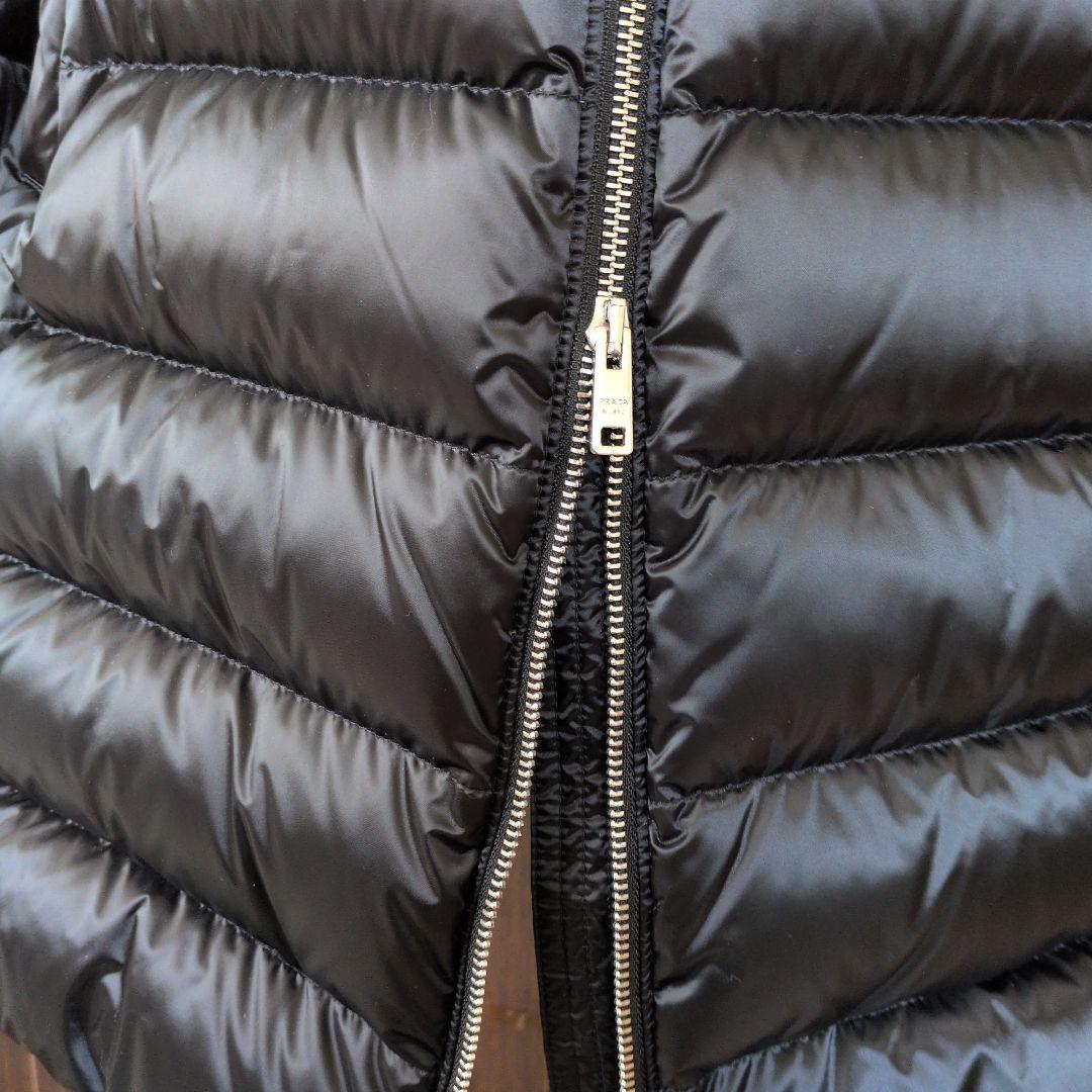 PRADA ブラック ロングコート