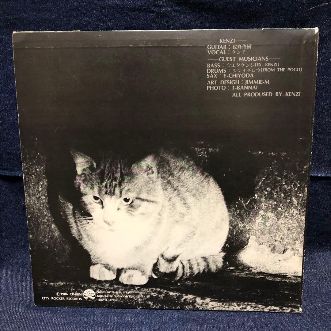 中古LP KENZI ブラボージョニーは今夜もハッピーエンド インディーズ