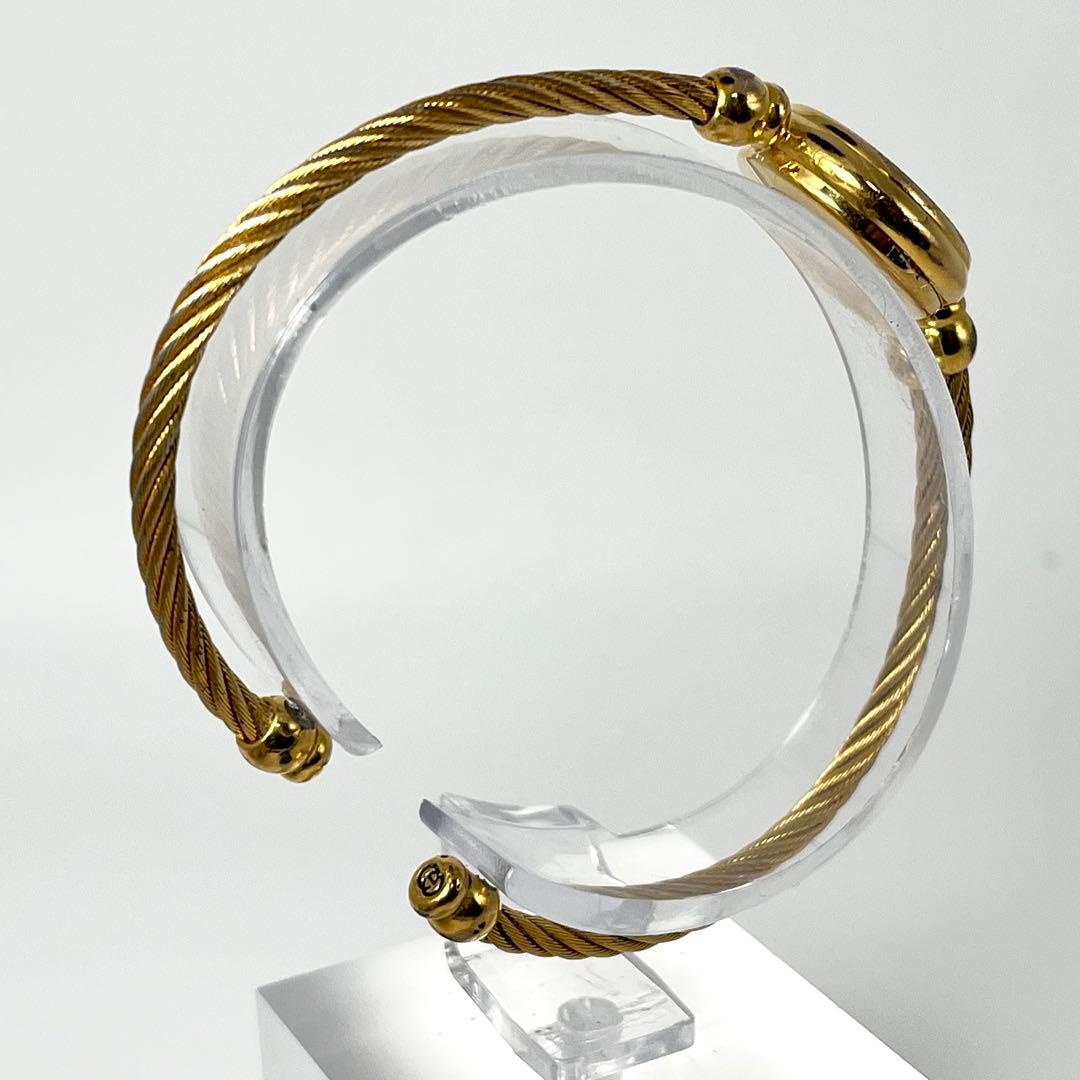 【新品電池/稼働品】グッチ 2700.2L バングルウォッチ ゴールド ブレス