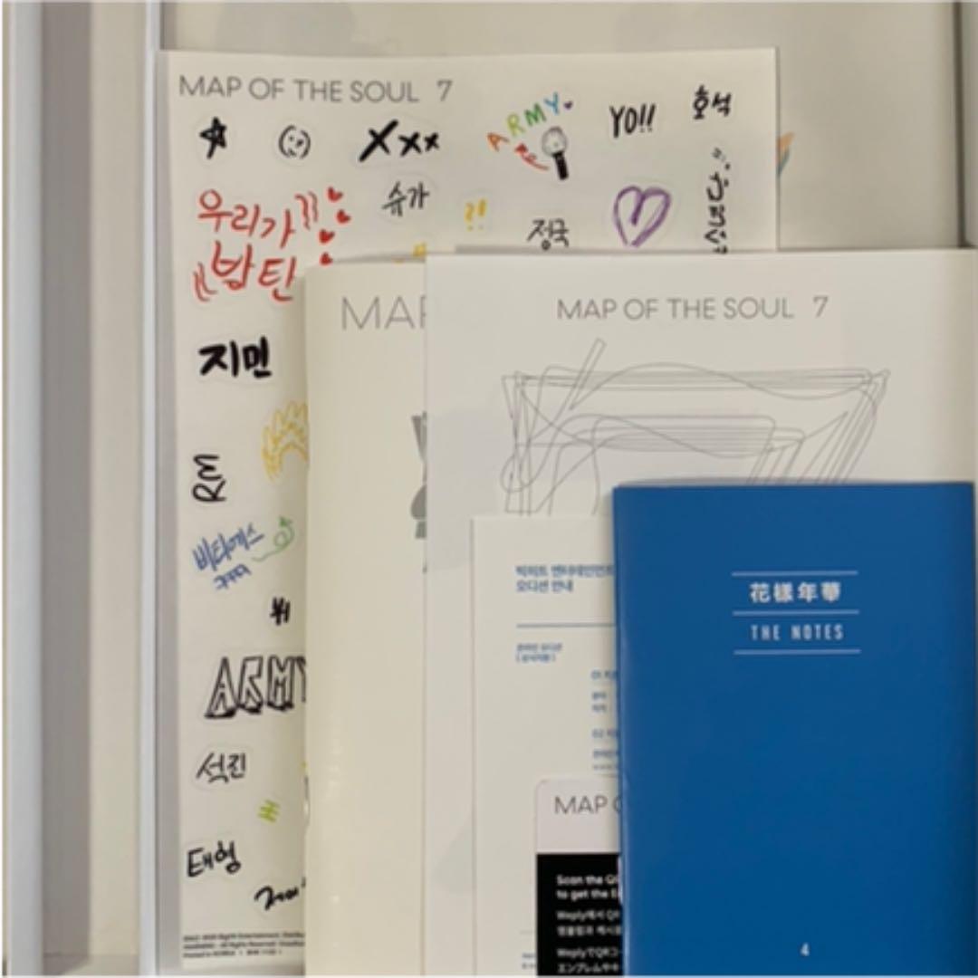BTS MAP OF THE SOUL 7 4形態とトレカ ジョングク
