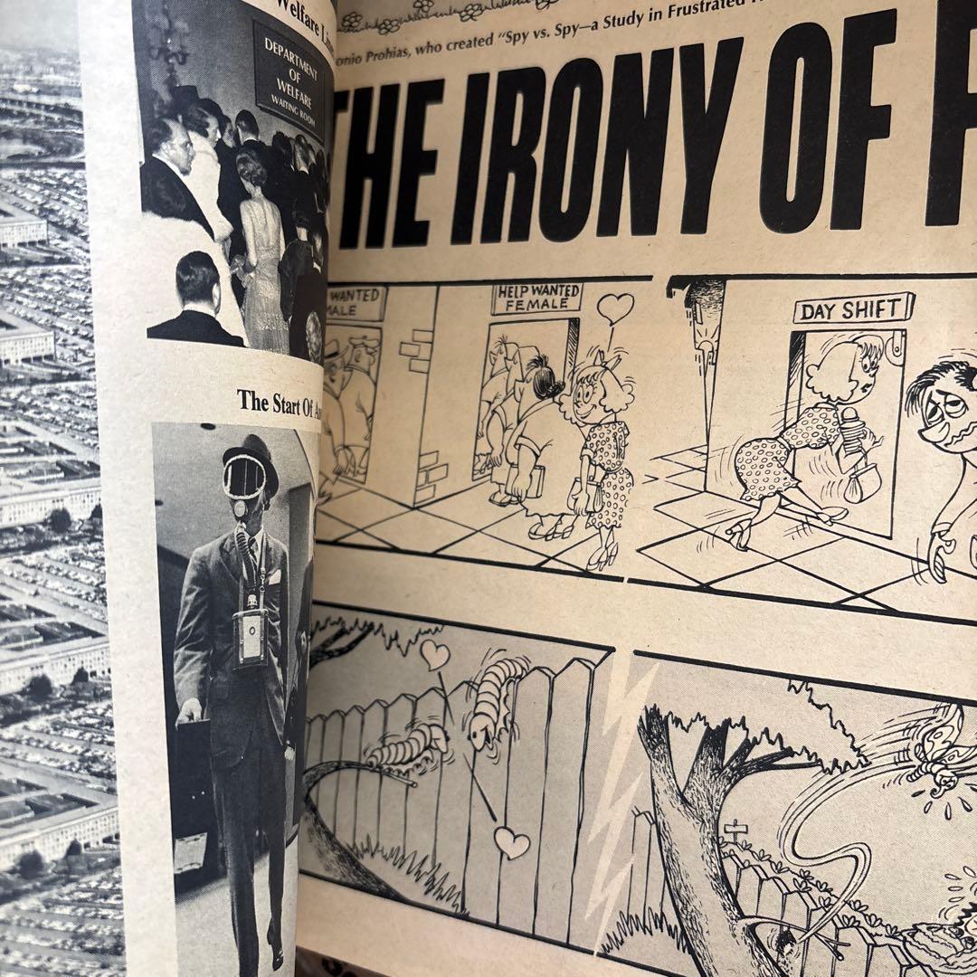 ③ MAD MAGAZINE マッドマガジン ビンテージ アドバタイジング 本