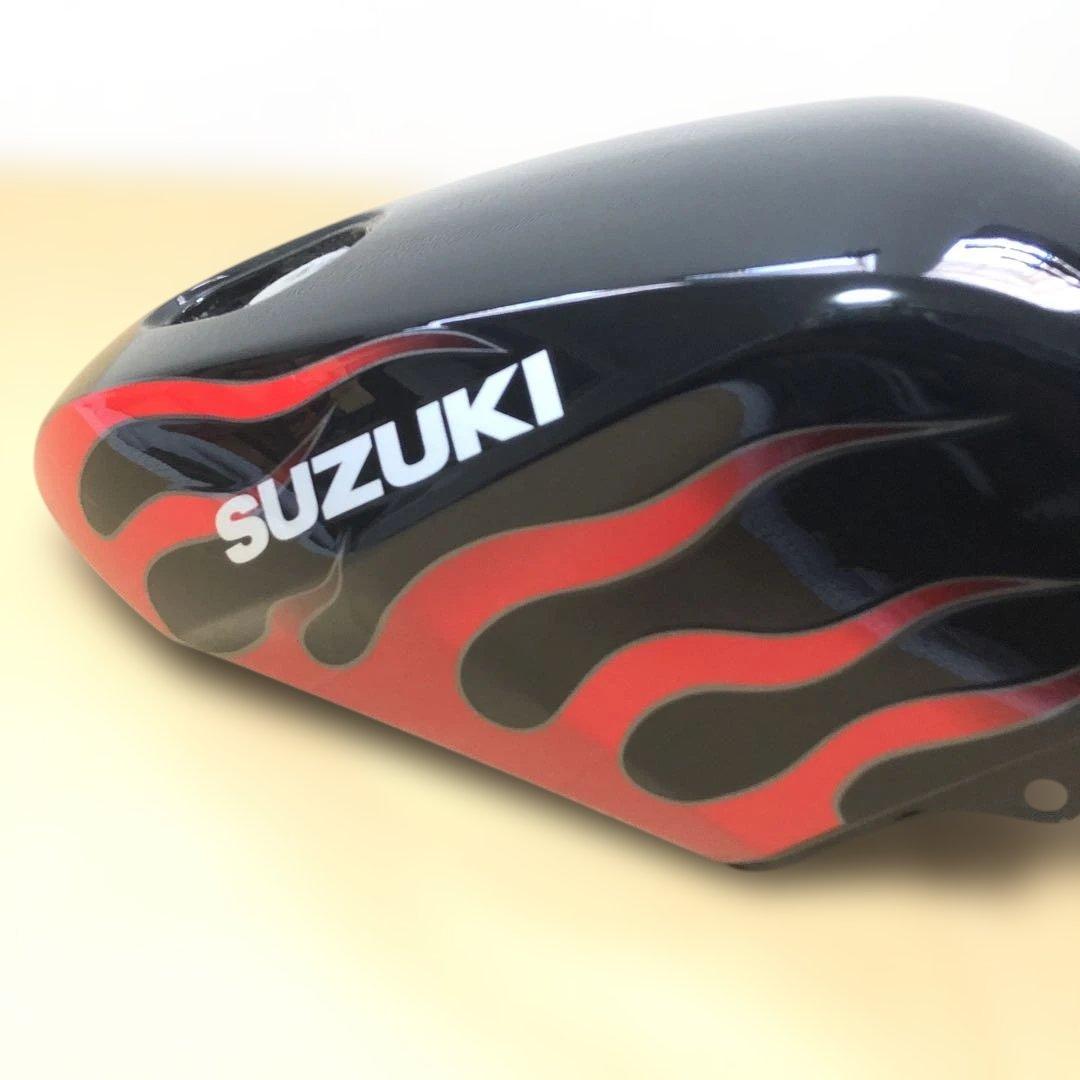 SUZUKI WOLF50 ガソリンタンク　ファイアーパターン　RG50