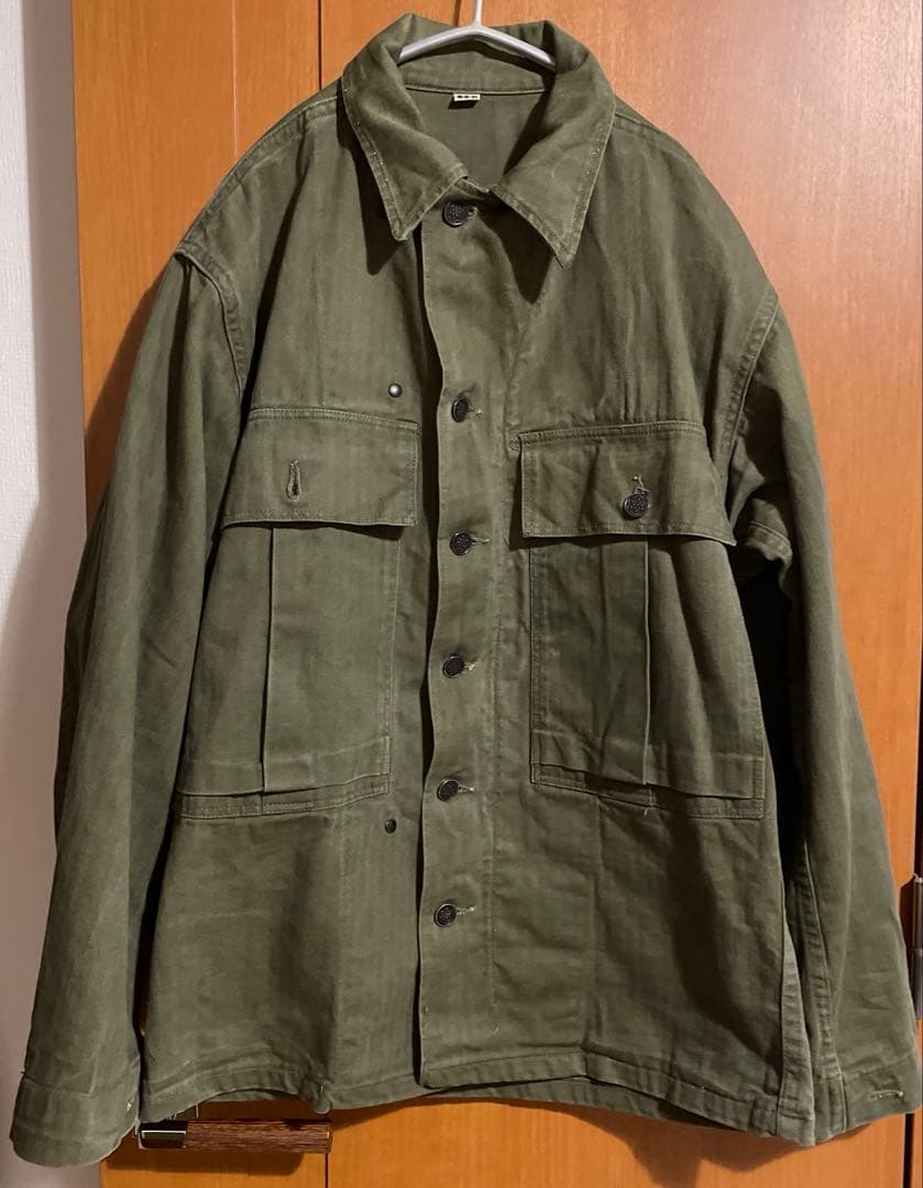 ジャケット・アウター 40s US ARMY M-43 32R HBT JKT 13STAR