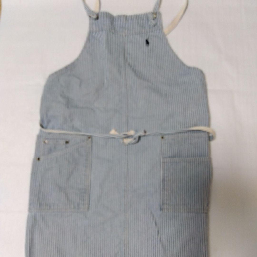 ラルフローレン　ヒッコリーストライプエプロン