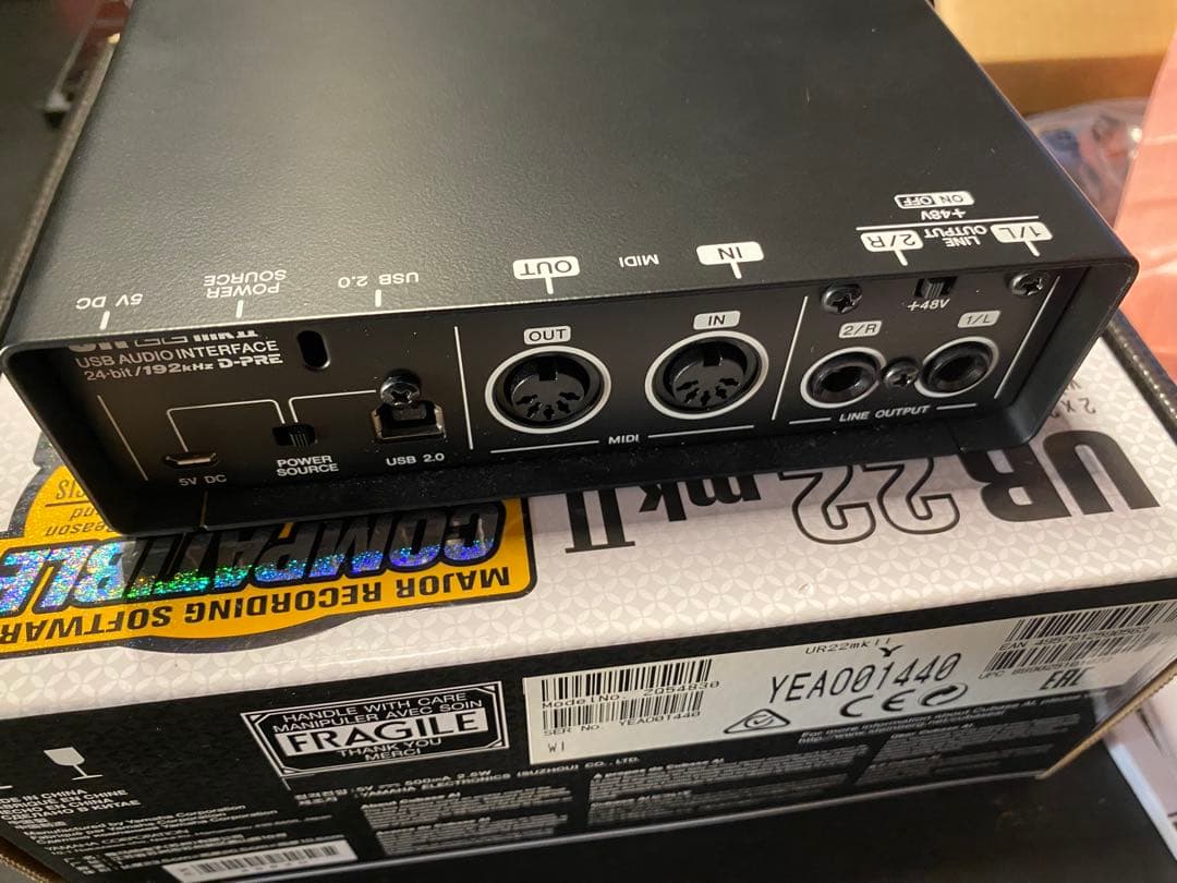 【極美品】steinberg UR22 mkII オーディオインターフェイス