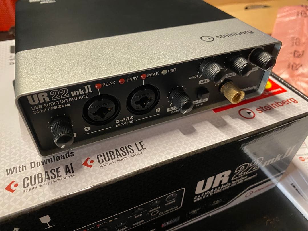 【極美品】steinberg UR22 mkII オーディオインターフェイス