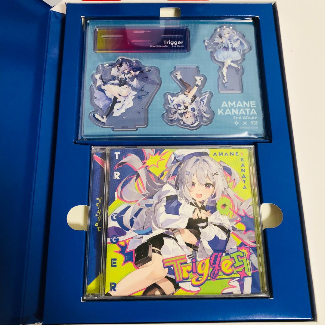 天音かなた 2nd Album Trigger 完全生産限定盤 CD ホロカ欠品