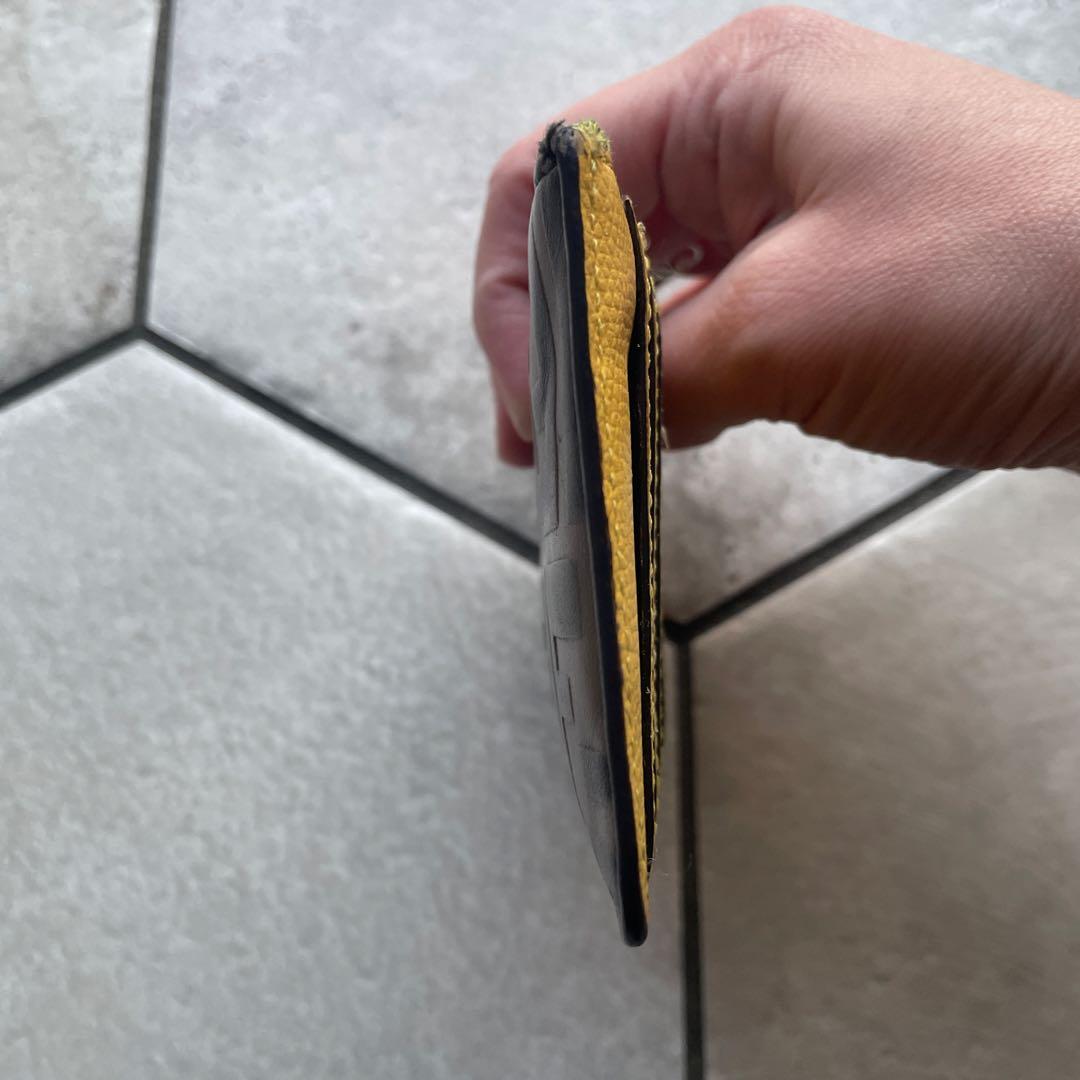 Fendi FFロゴ ケース イエロー