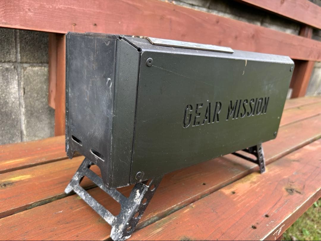 GEAR MISSION 焚き火台 専用ゴトク付き