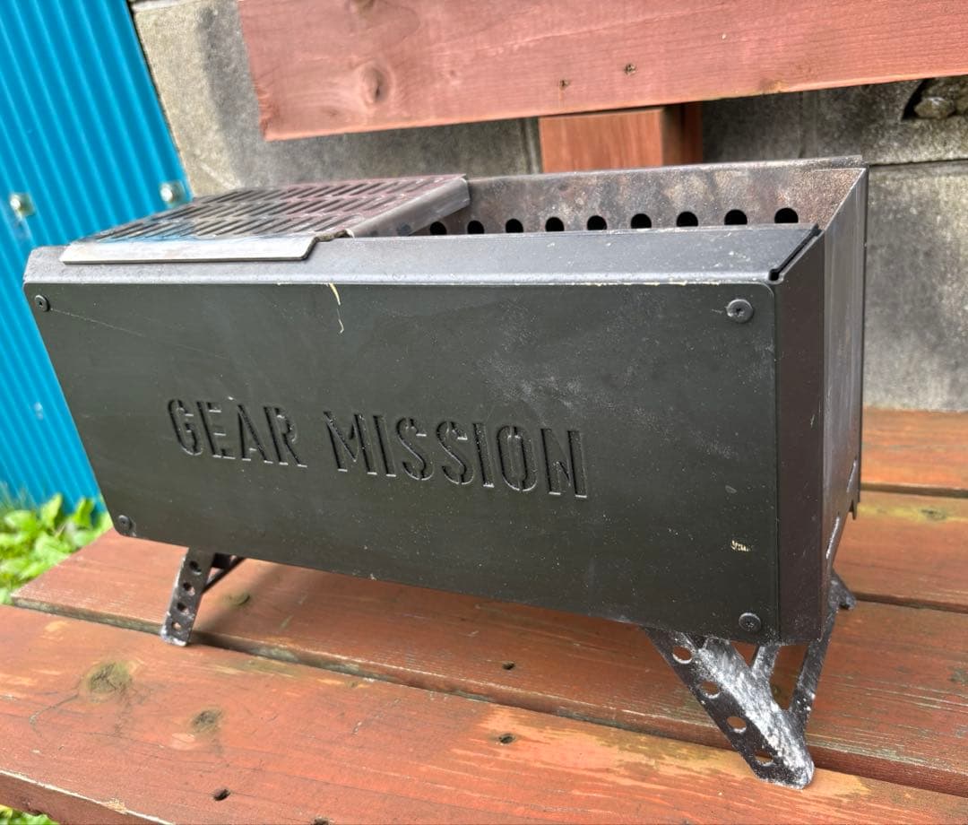 GEAR MISSION 焚き火台 専用ゴトク付き