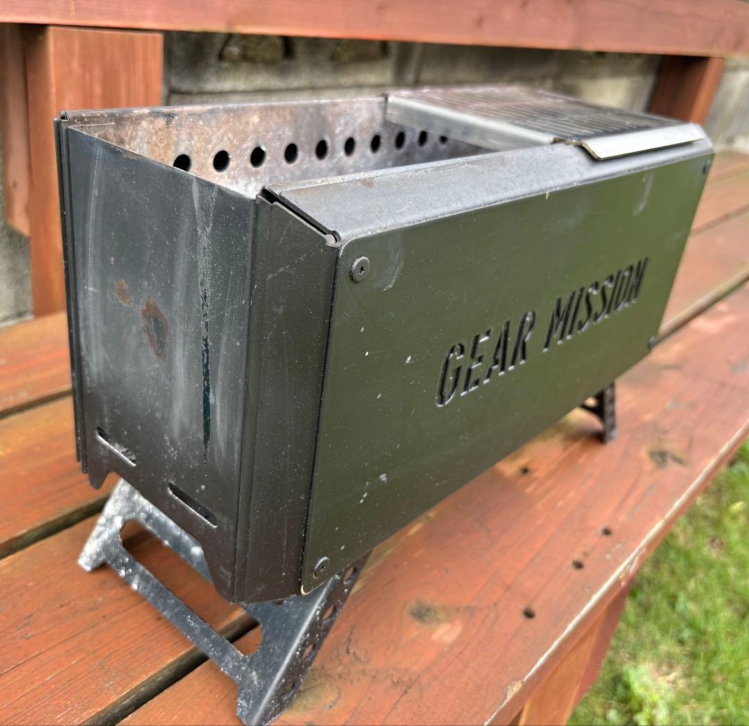 GEAR MISSION 焚き火台 専用ゴトク付き