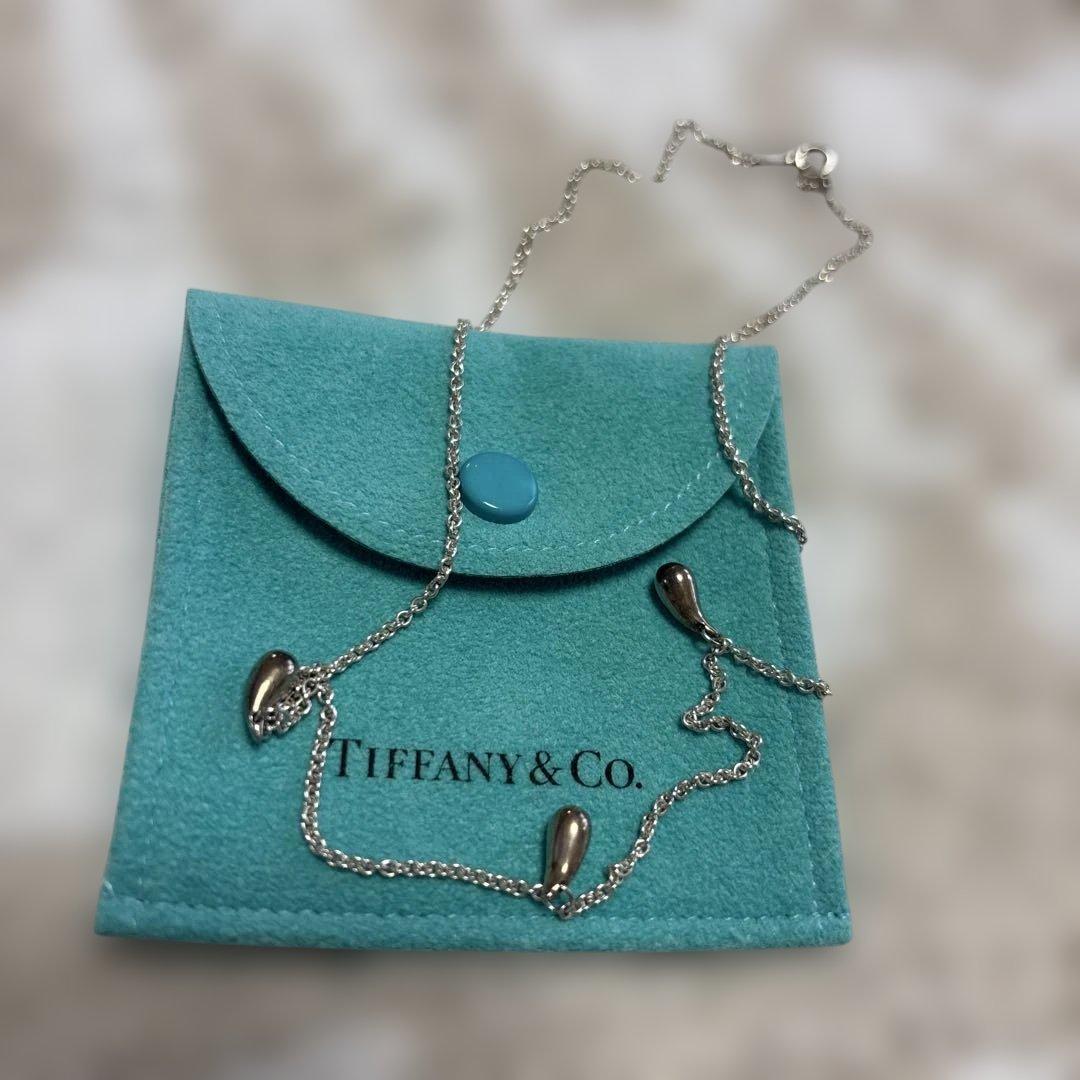 Tiffany & Co. ティアドロップ　シルバーネックレス &ピアス