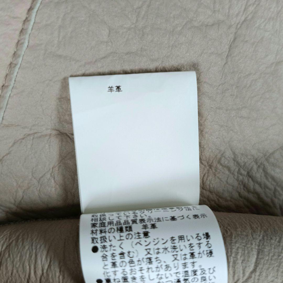 美品✨ANAYI現行　フード付きムートンリバージレ　ベージュ　近年モデル　高級