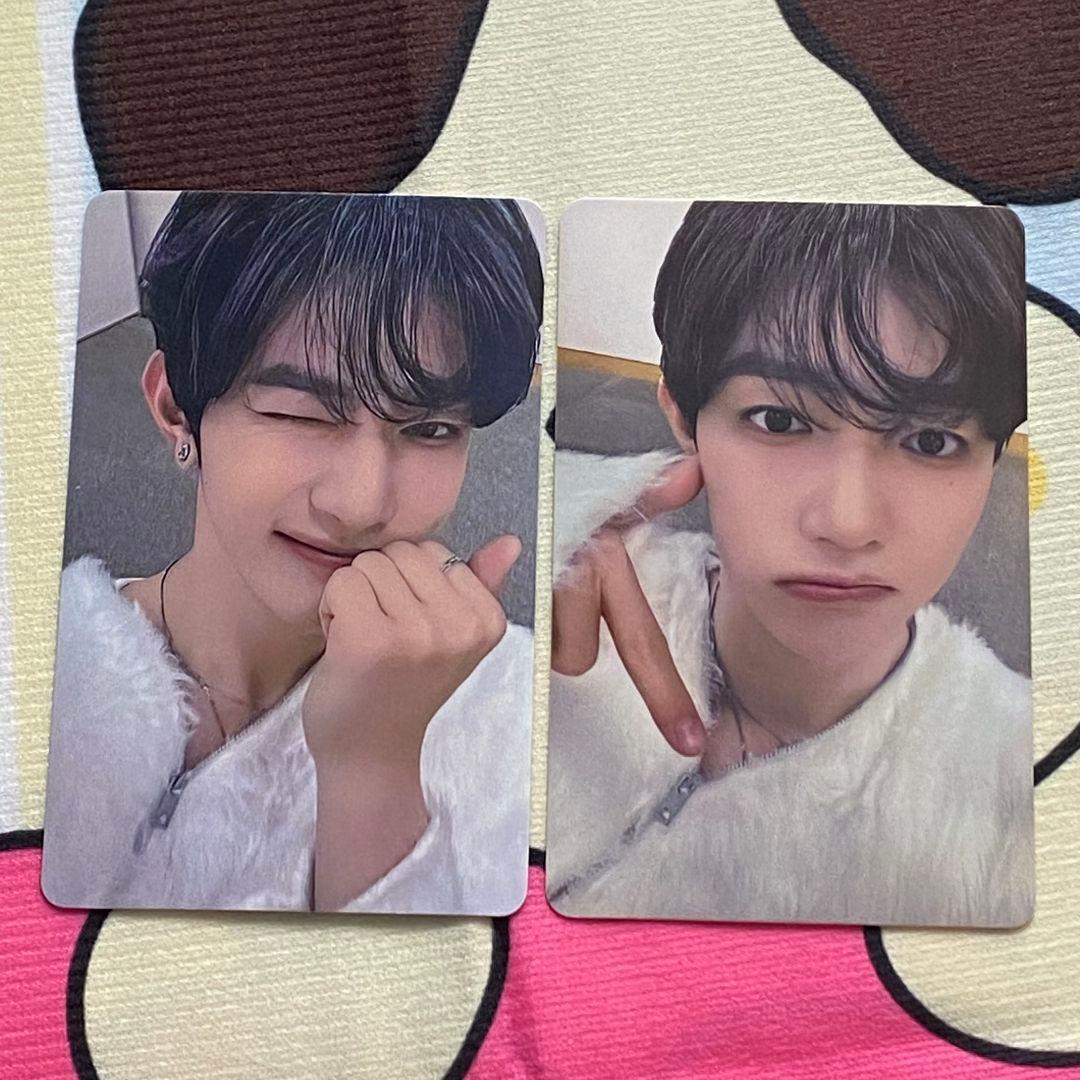 ZB1 負け 勝ちゼベワン B賞 ジャンハオ あっち向いてホイ トレカ2枚