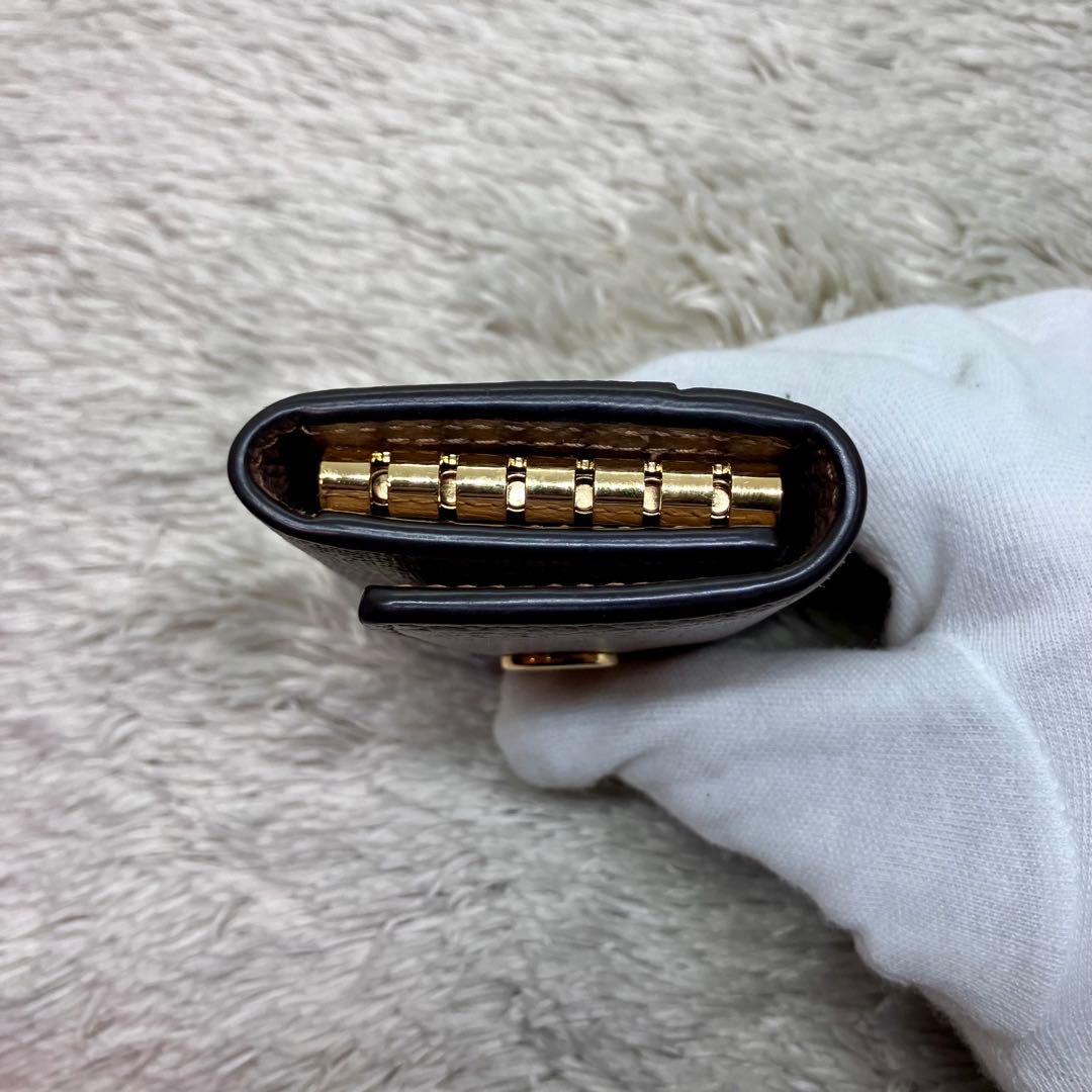 美品✨GUCCI 6連キーケース マーモント GGスプリーム GG柄