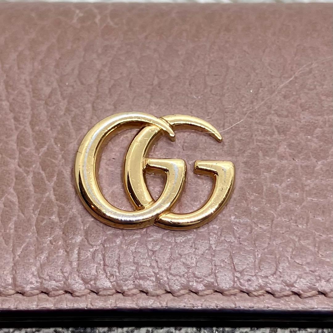 美品✨GUCCI 6連キーケース マーモント GGスプリーム GG柄