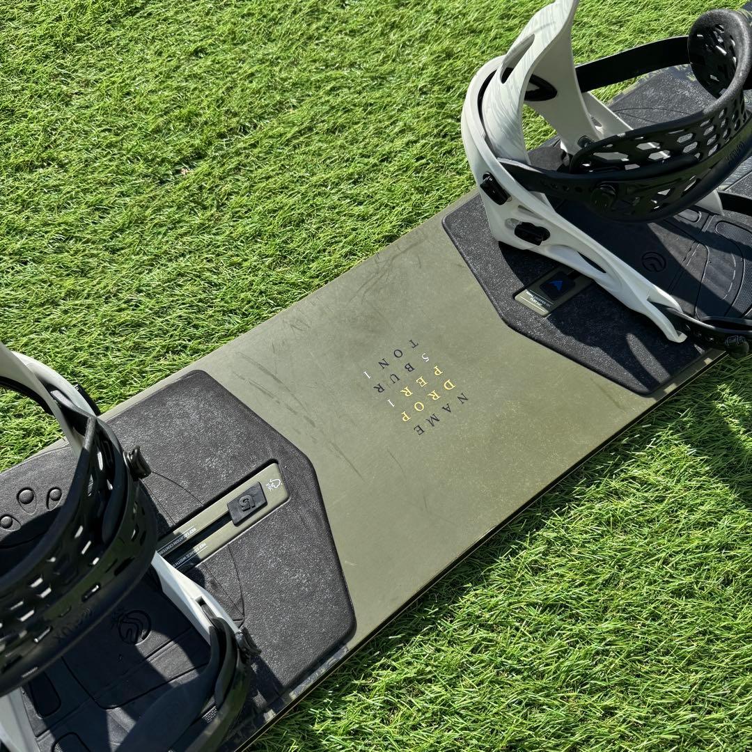 スノーボード BURTON NAME DROPPER 151cm FLUX DS SM