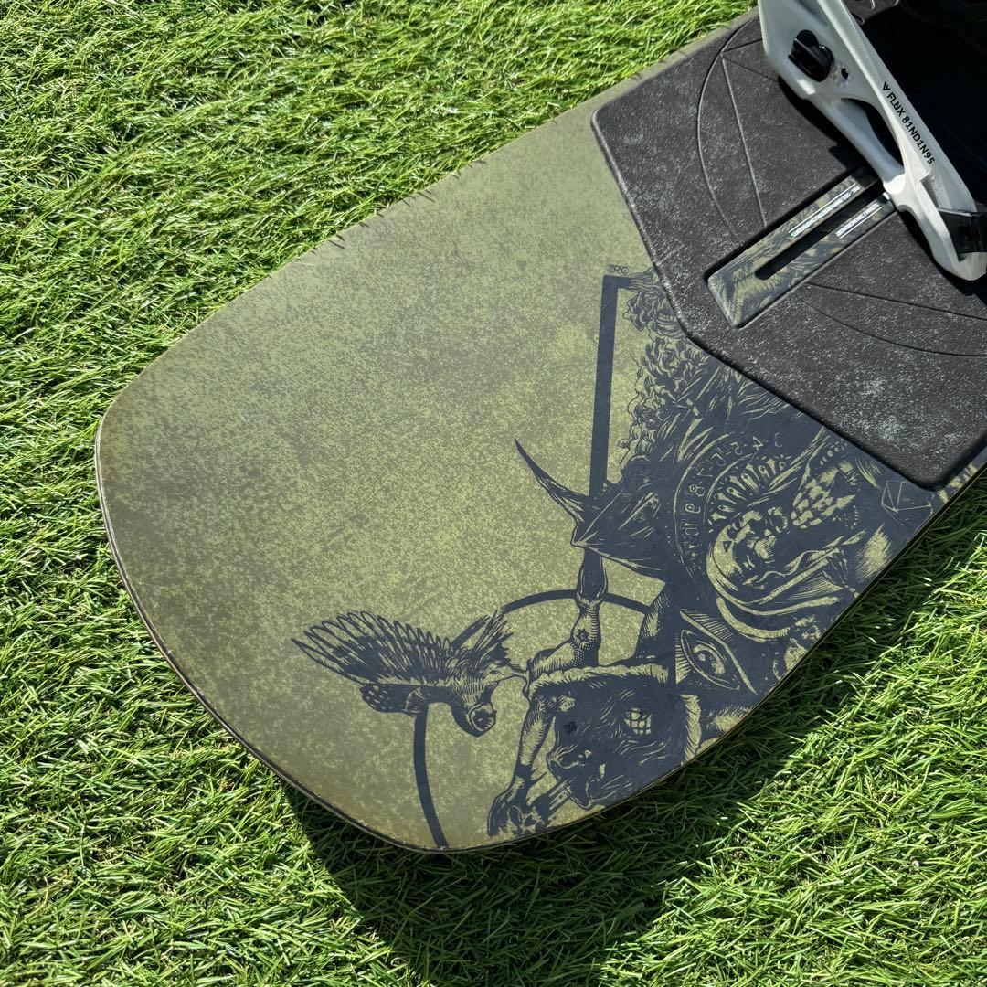 スノーボード BURTON NAME DROPPER 151cm FLUX DS SM