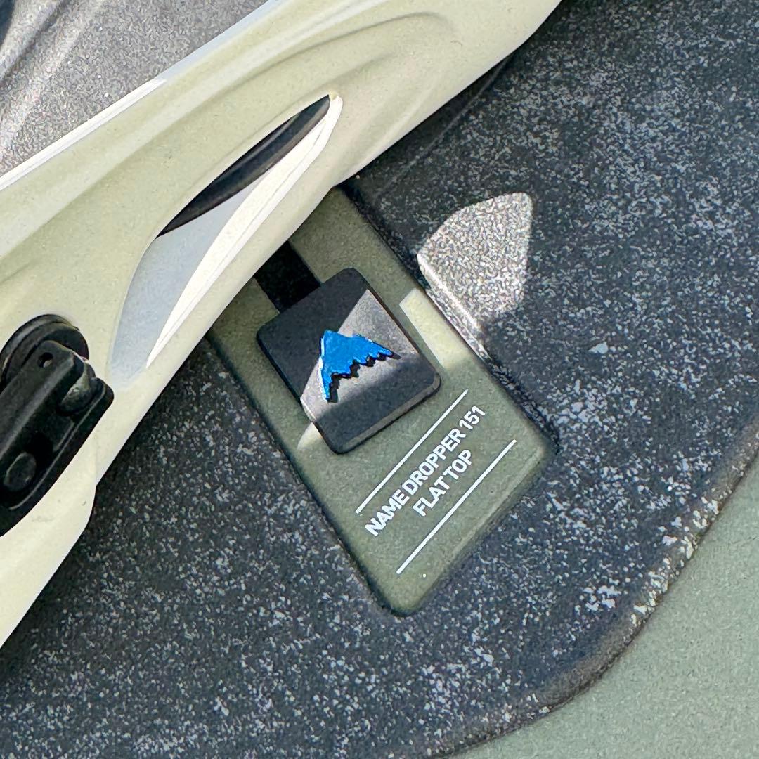 スノーボード BURTON NAME DROPPER 151cm FLUX DS SM