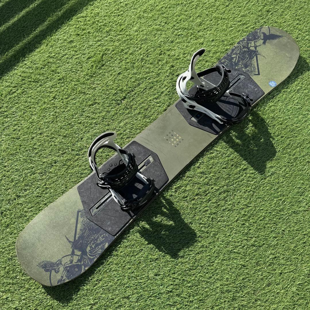 スノーボード BURTON NAME DROPPER 151cm FLUX DS SM