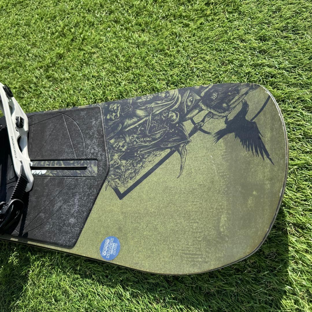 スノーボード BURTON NAME DROPPER 151cm FLUX DS SM