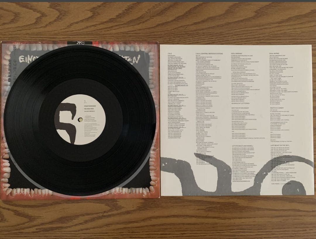 Einsturzende Neubauten 1/2 Mensch ノイバウテン