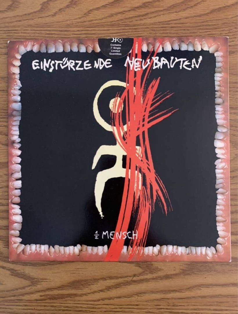 Einsturzende Neubauten 1/2 Mensch ノイバウテン