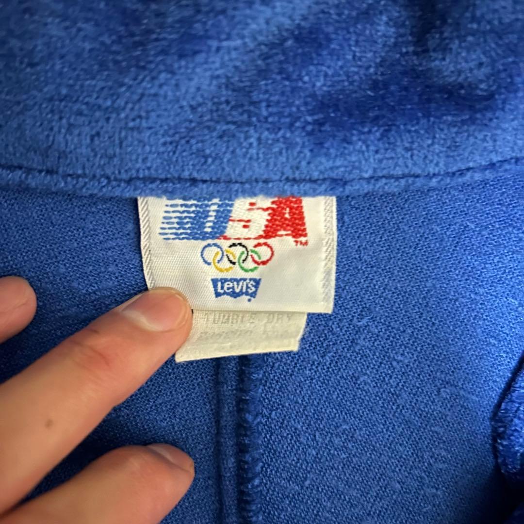 80s リーバイス　ヴィンテージ　ベロアジャージ　上下