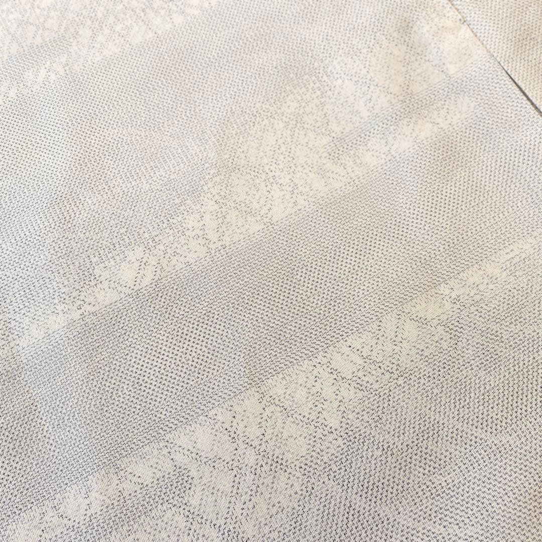 ⭐︎K0882 美品 逸品 単衣 夏向き お洒落 紗 夏大島 正絹 小紋