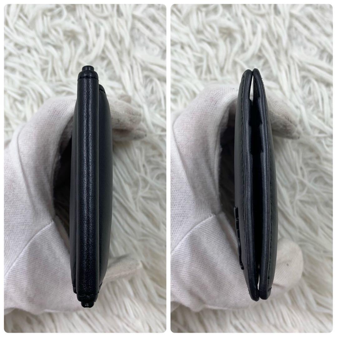 【✨極美品✨】 サンローラン カサンドラ マネークリップ ブラック